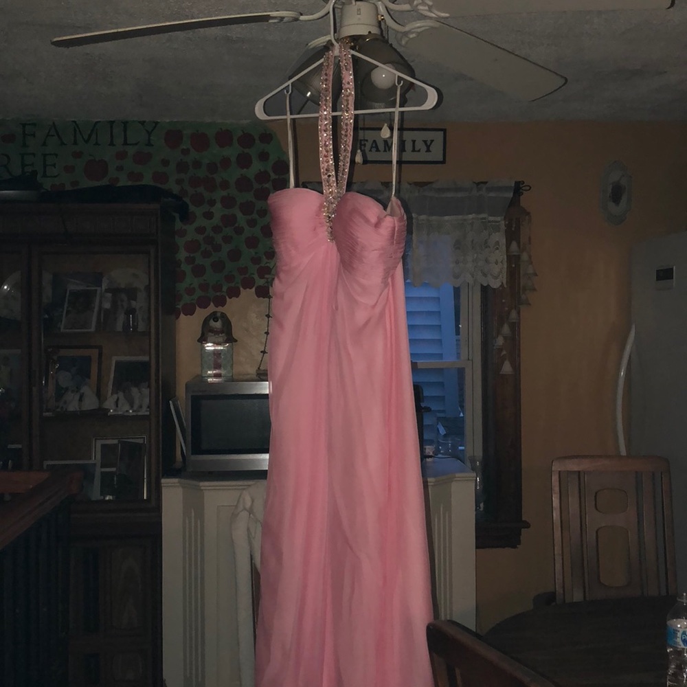 Baby pink dress
